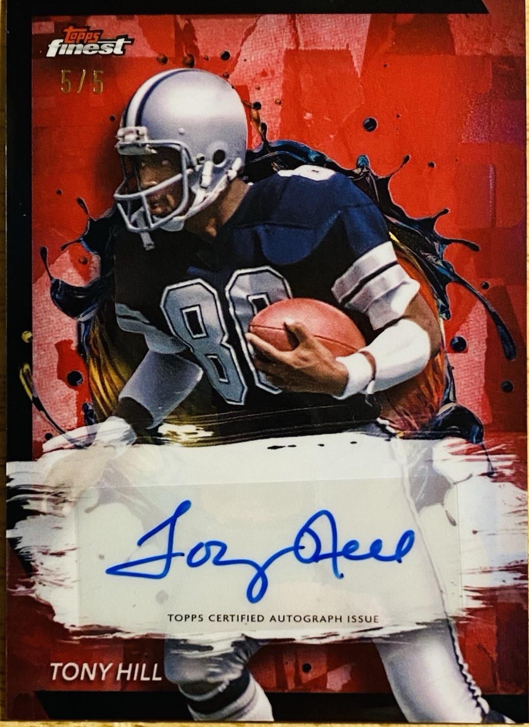 Tony Hill [Red Refractor] #FA-TH