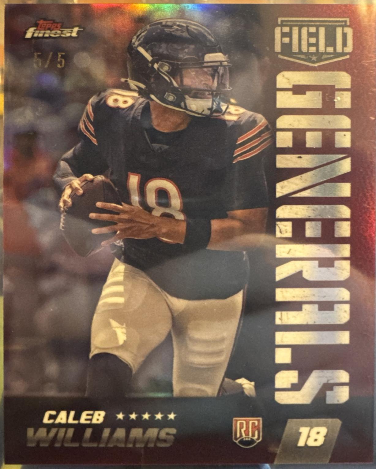 Caleb Williams [Red Refractor] #FG-19