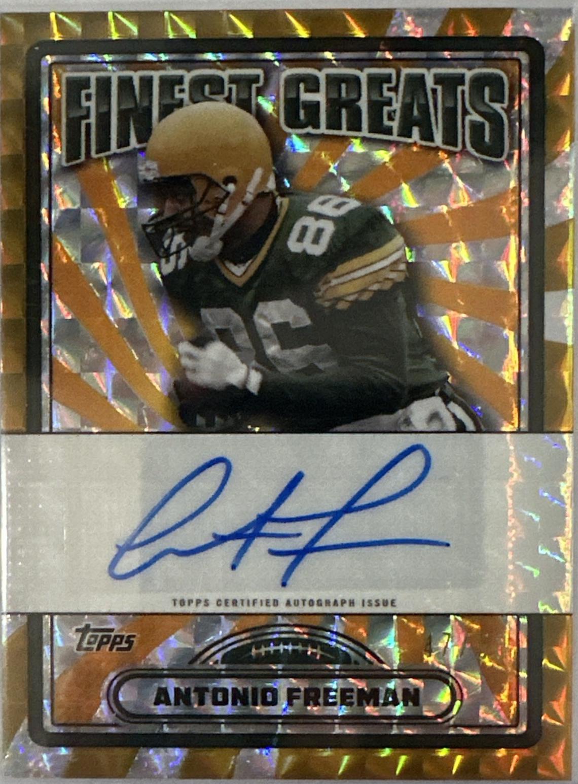 Antonio Freeman [Gold Geometric Refractor] #FG-AF