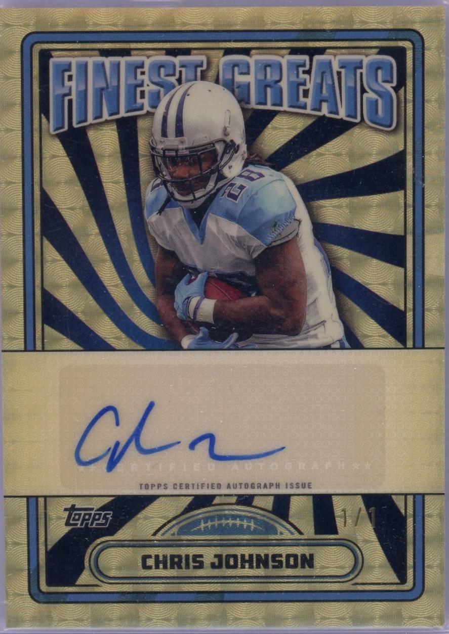 Chris Johnson [Superfractor] #FG-CJO