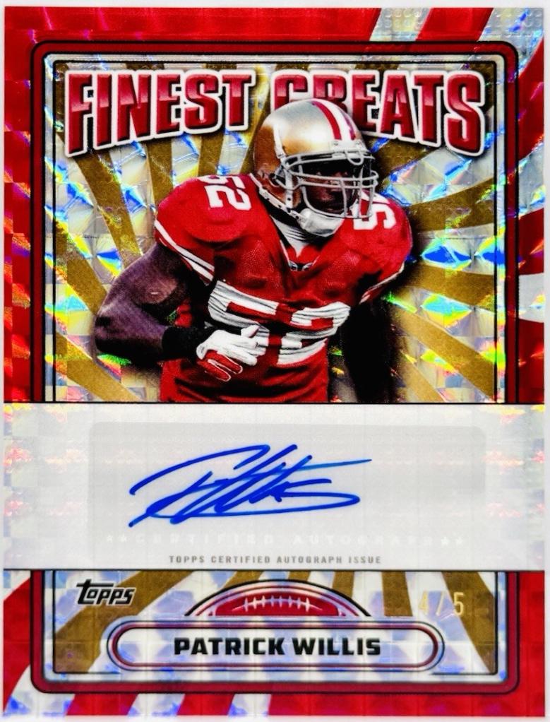 Patrick Willis [Red Geometric Refractor] #FG-PW