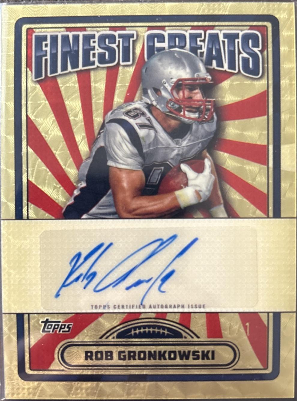 Rob Gronkowski [Superfractor] #FG-RG