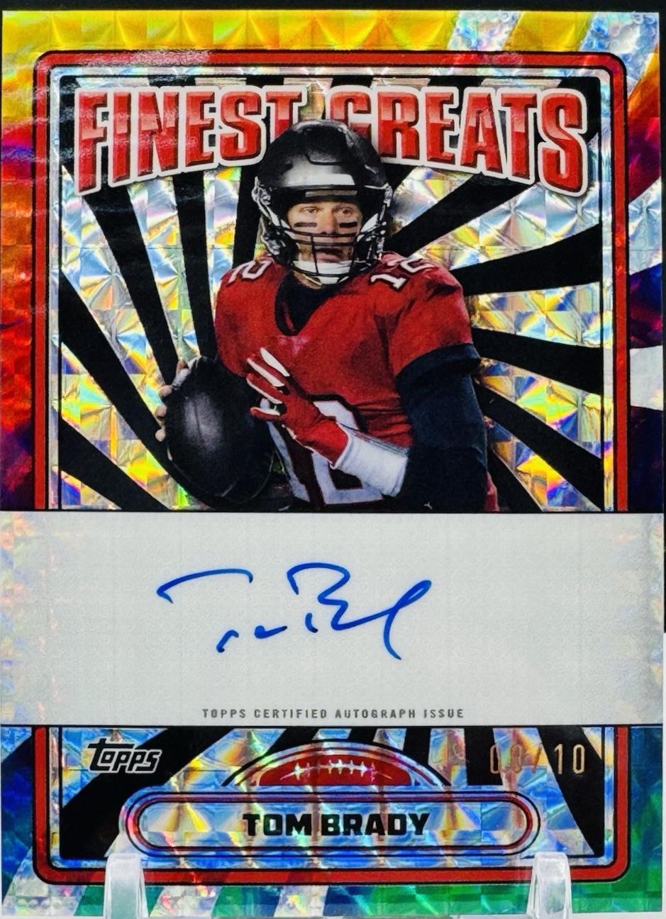 Tom Brady [Oil Spill Geometric Refractor] #FG-TB