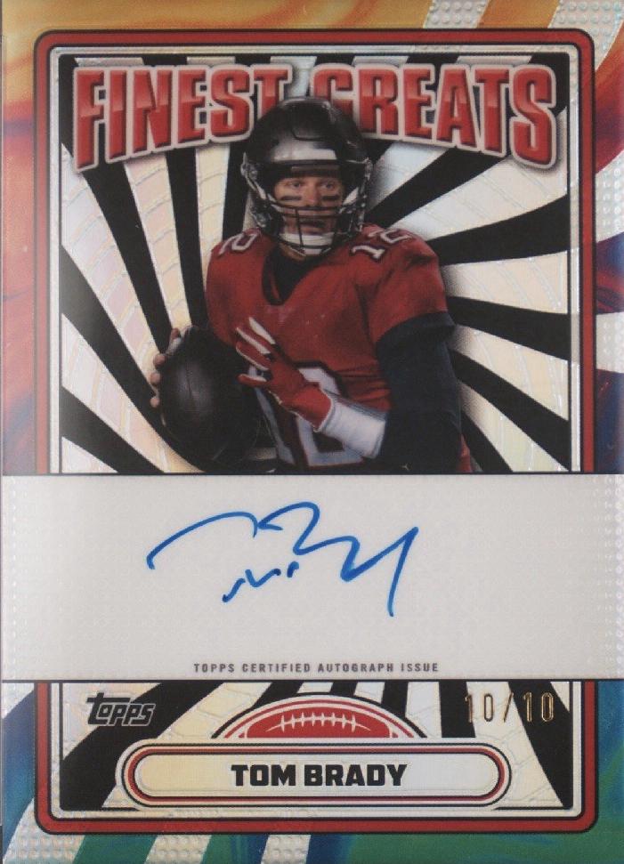 Tom Brady [Oil Spill Refractor] #FG-TB