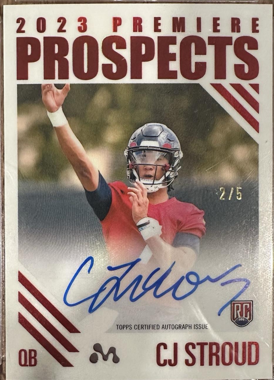 CJ Stroud #CS-1