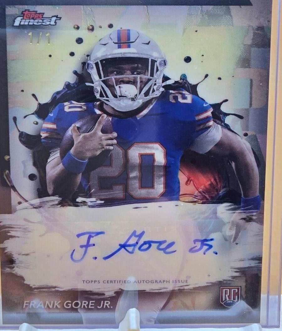 Frank Gore Jr. [Superfractor] #RFA-FG