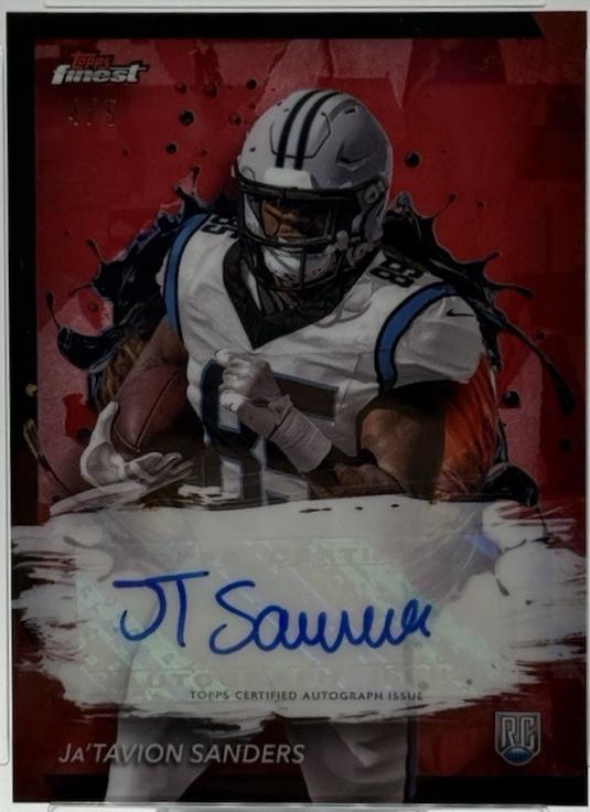 Ja'Tavion Sanders [Red Refractor] #RFA-JS
