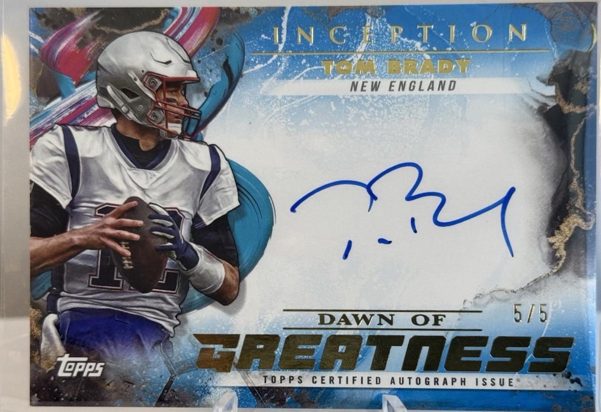 Tom Brady [Blue] #DGA-TB