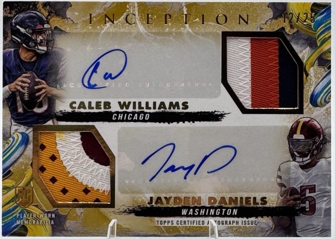Caleb Williams / Jayden Daniels [Gold] #DRRA-WD