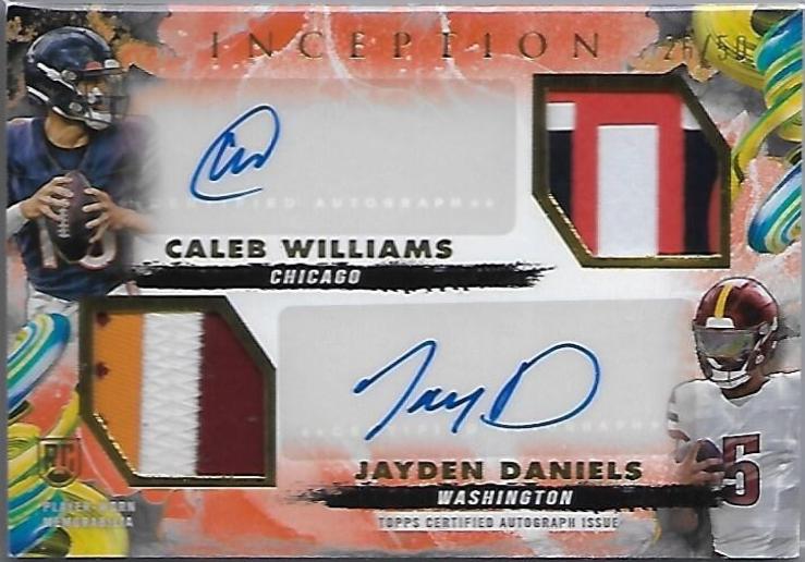 Caleb Williams / Jayden Daniels [Orange] #DRRA-WD