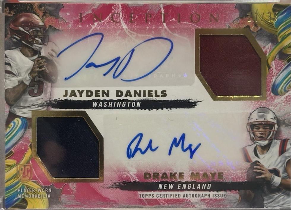 Drake Maye / Jayden Daniels #DRRA-DM