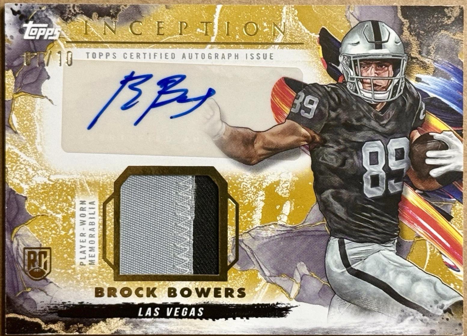 Brock Bowers [Blue] #PPA-BB