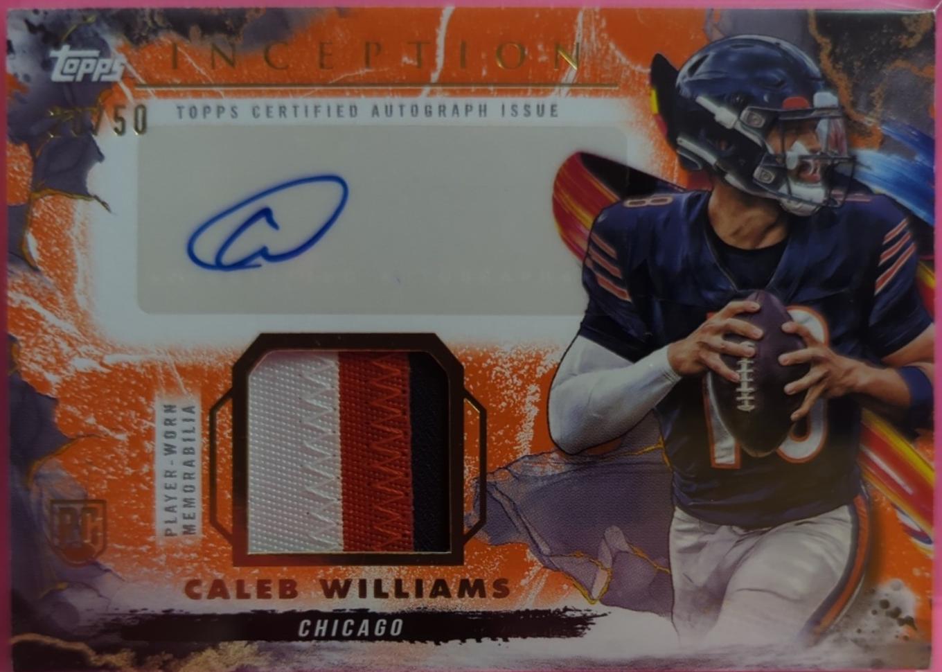 Caleb Williams [Orange] #PPA-CW