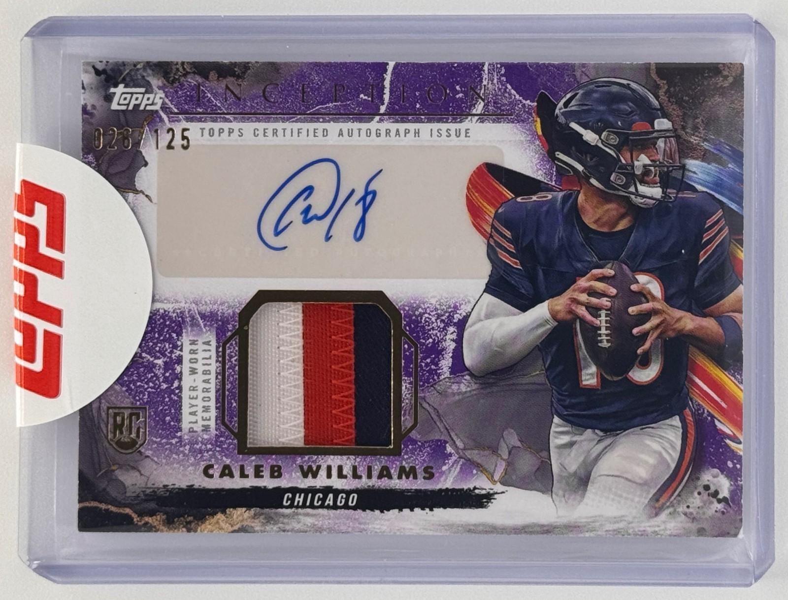 Caleb Williams [Purple] #PPA-CW