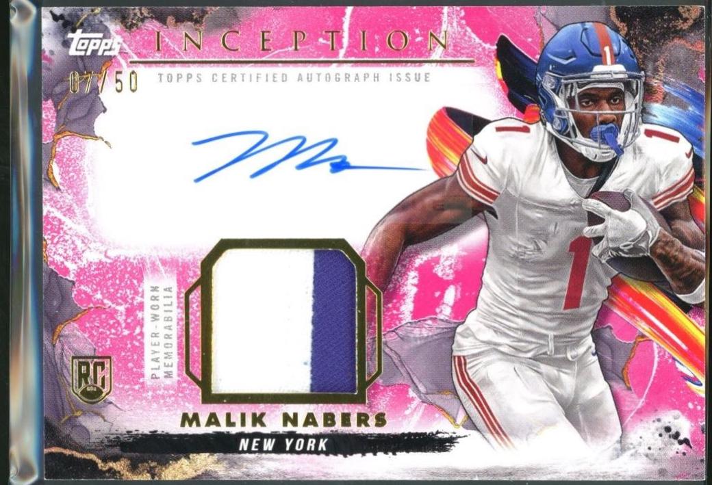 Malik Nabers [Magenta] #PPA-MN