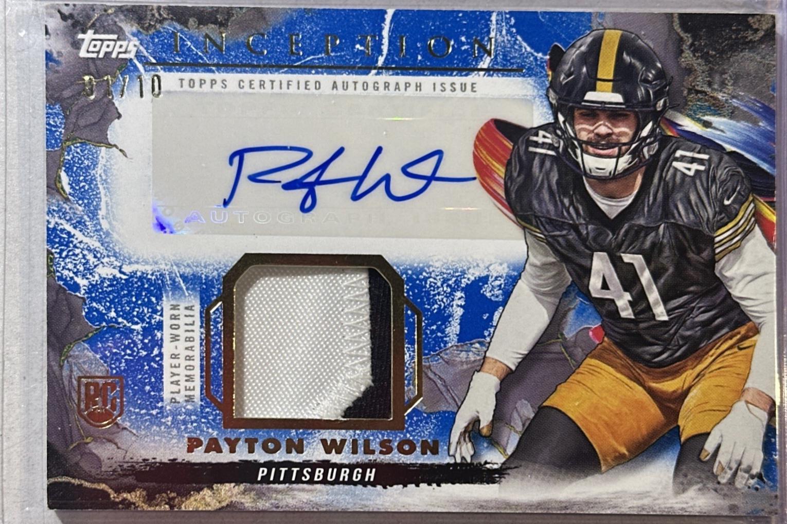 Payton Wilson [Blue] #PPA-PW