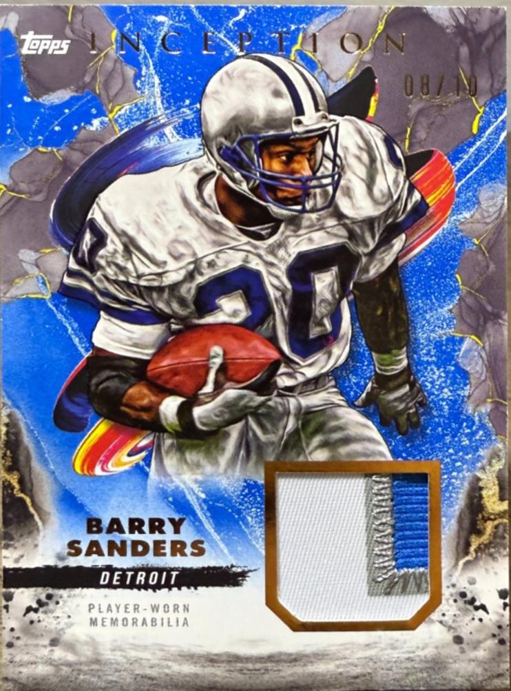 Barry Sanders [Blue] #RC-BSA