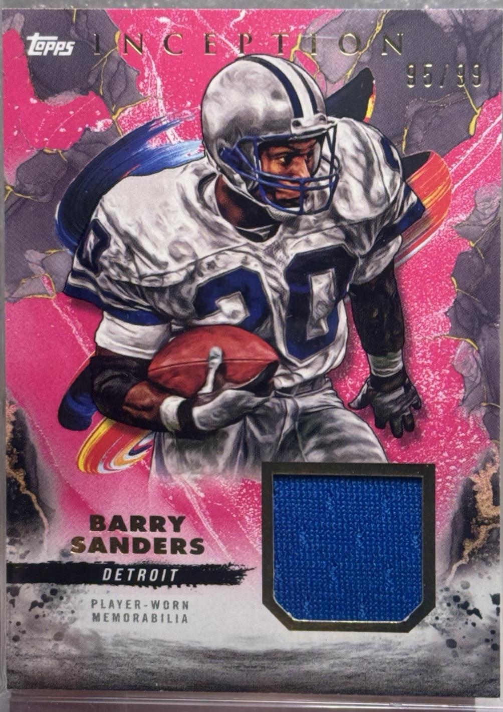 Barry Sanders [Magenta] #RC-BSA