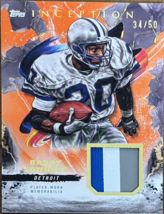 Barry Sanders [Orange] #RC-BSA