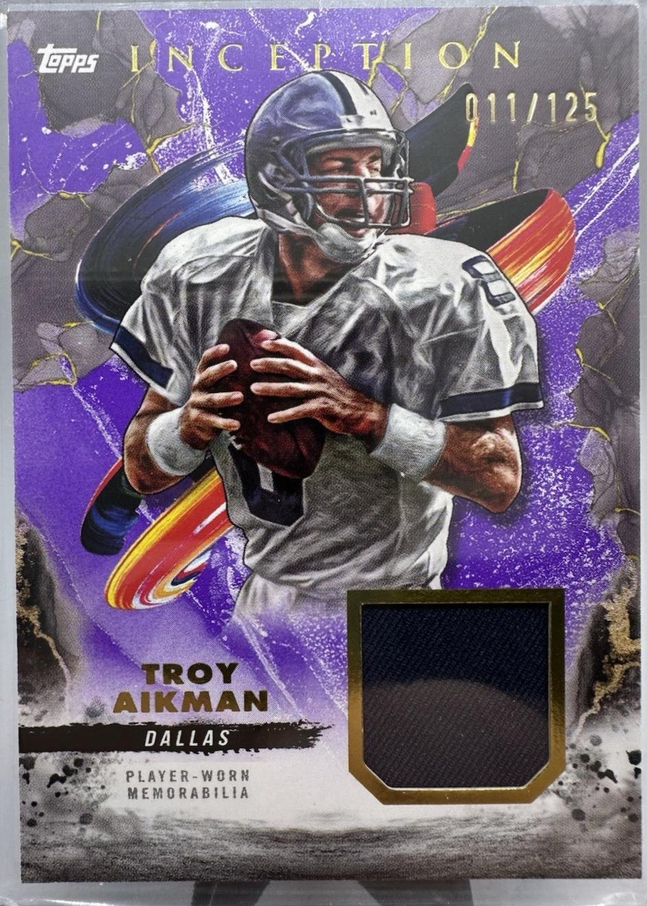 Troy Aikman [Purple] #RC-TA
