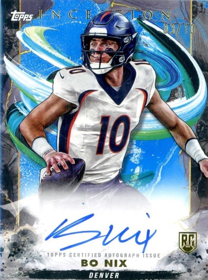 Bo Nix [Blue] #RA-BN