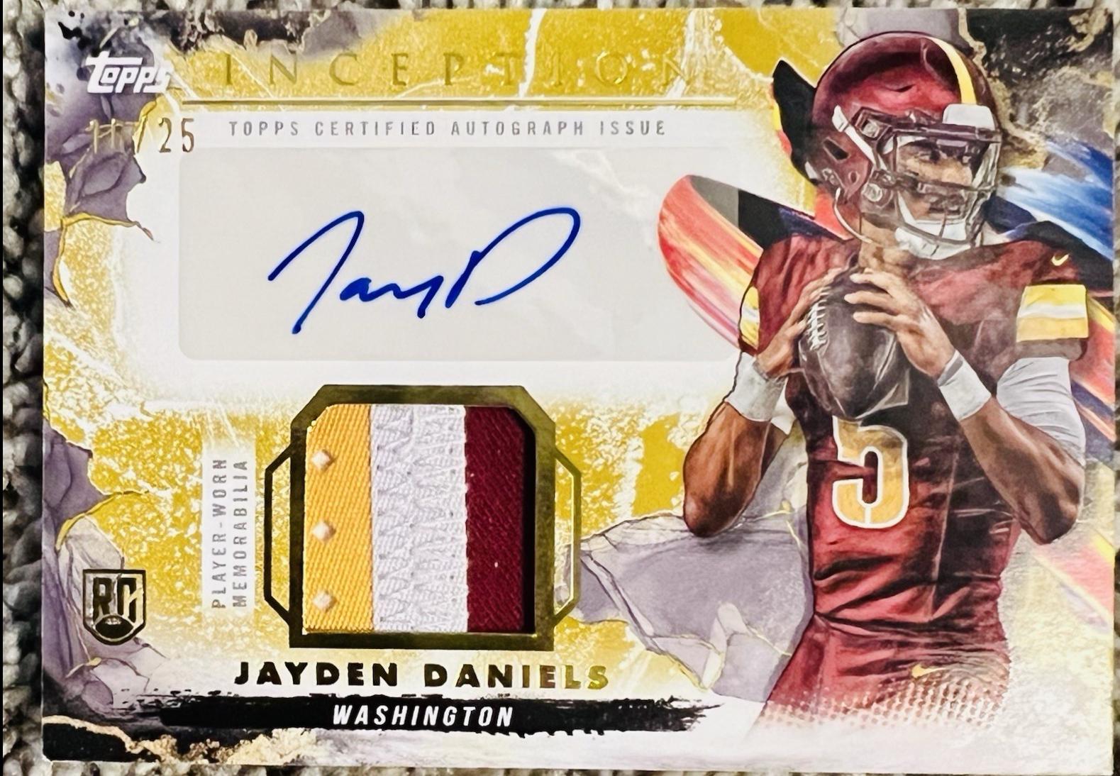 Jayden Daniels [Gold] #RA-JD