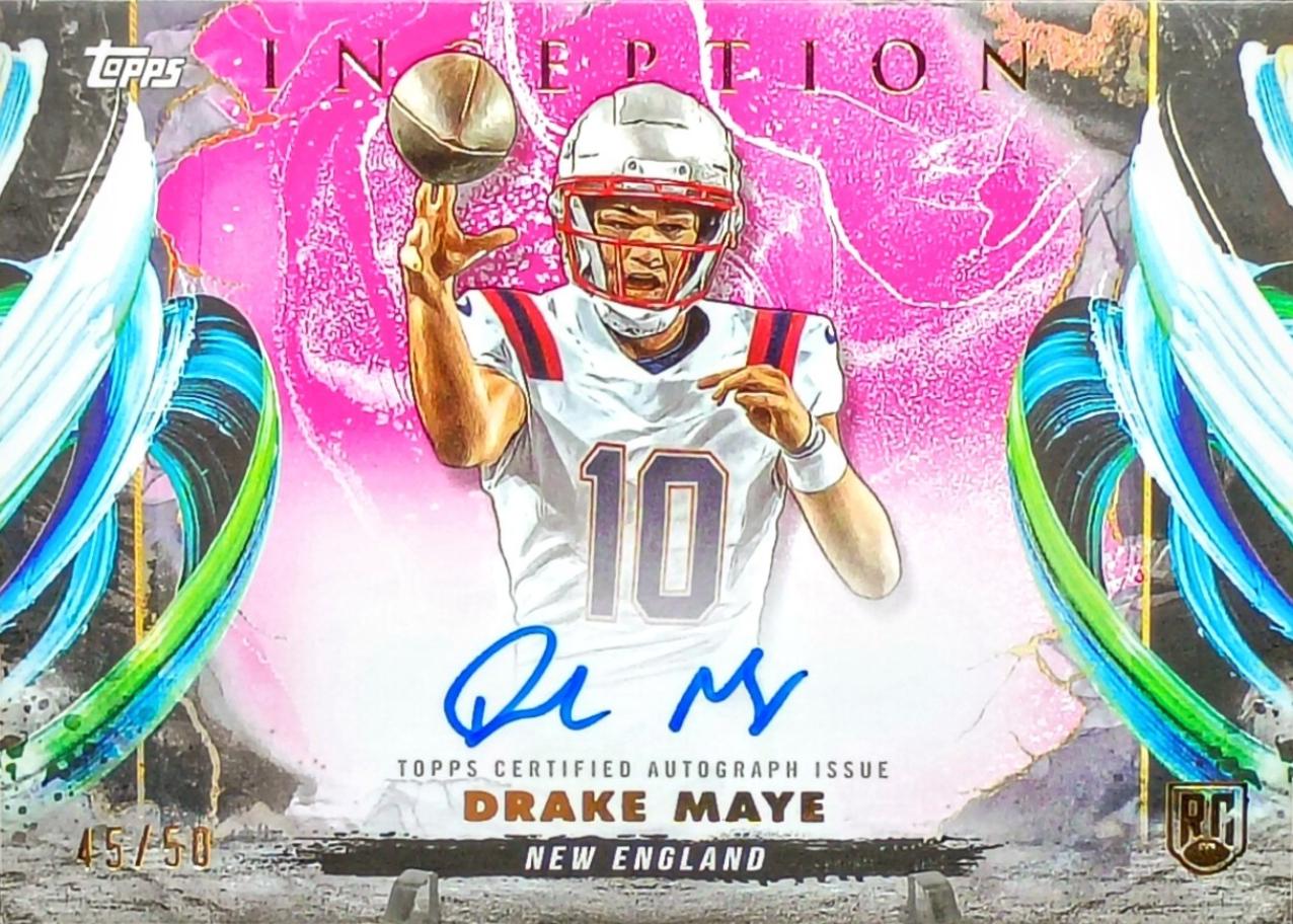 Drake Maye [Magenta] #RAV-DM