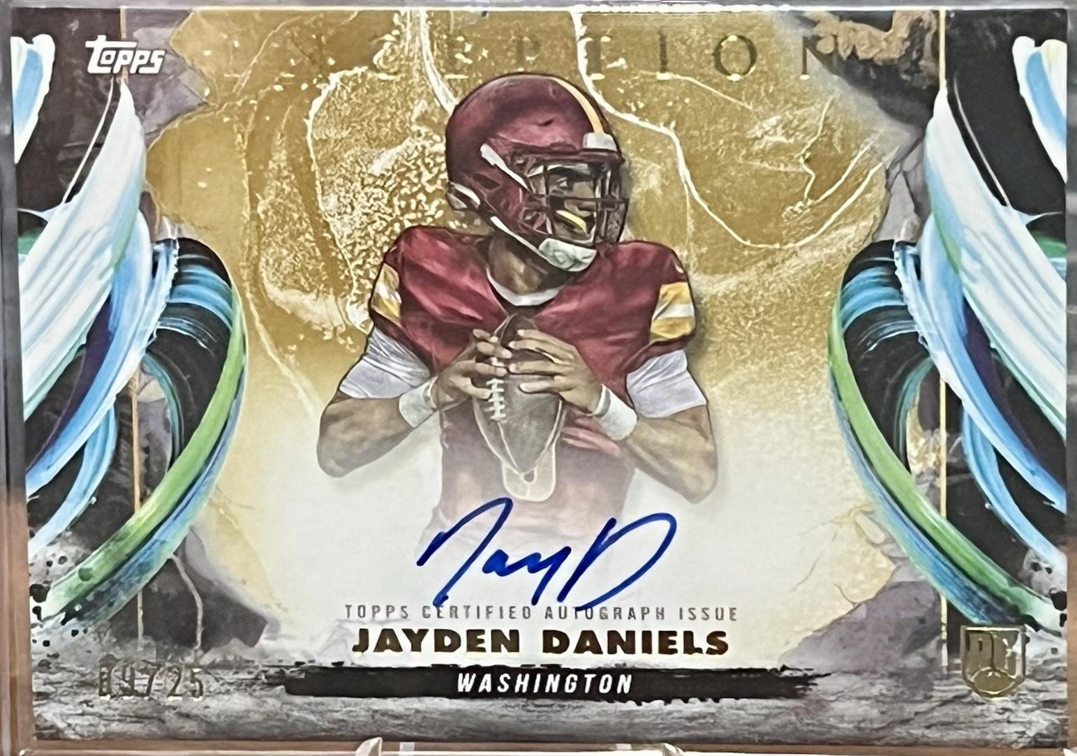Jayden Daniels [Gold] #RAV-JD