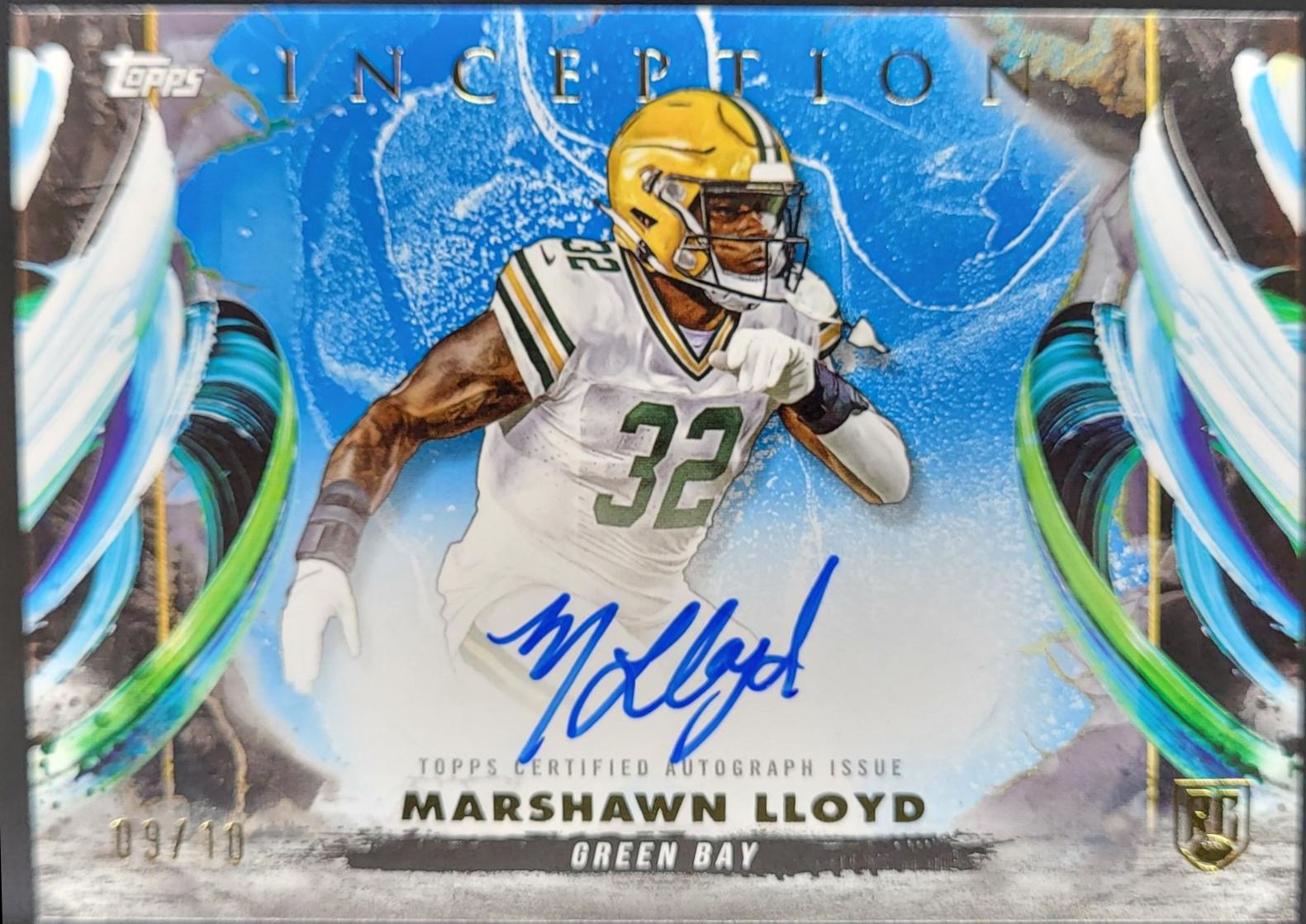 Marshawn Lloyd [Blue] #RAV-ML