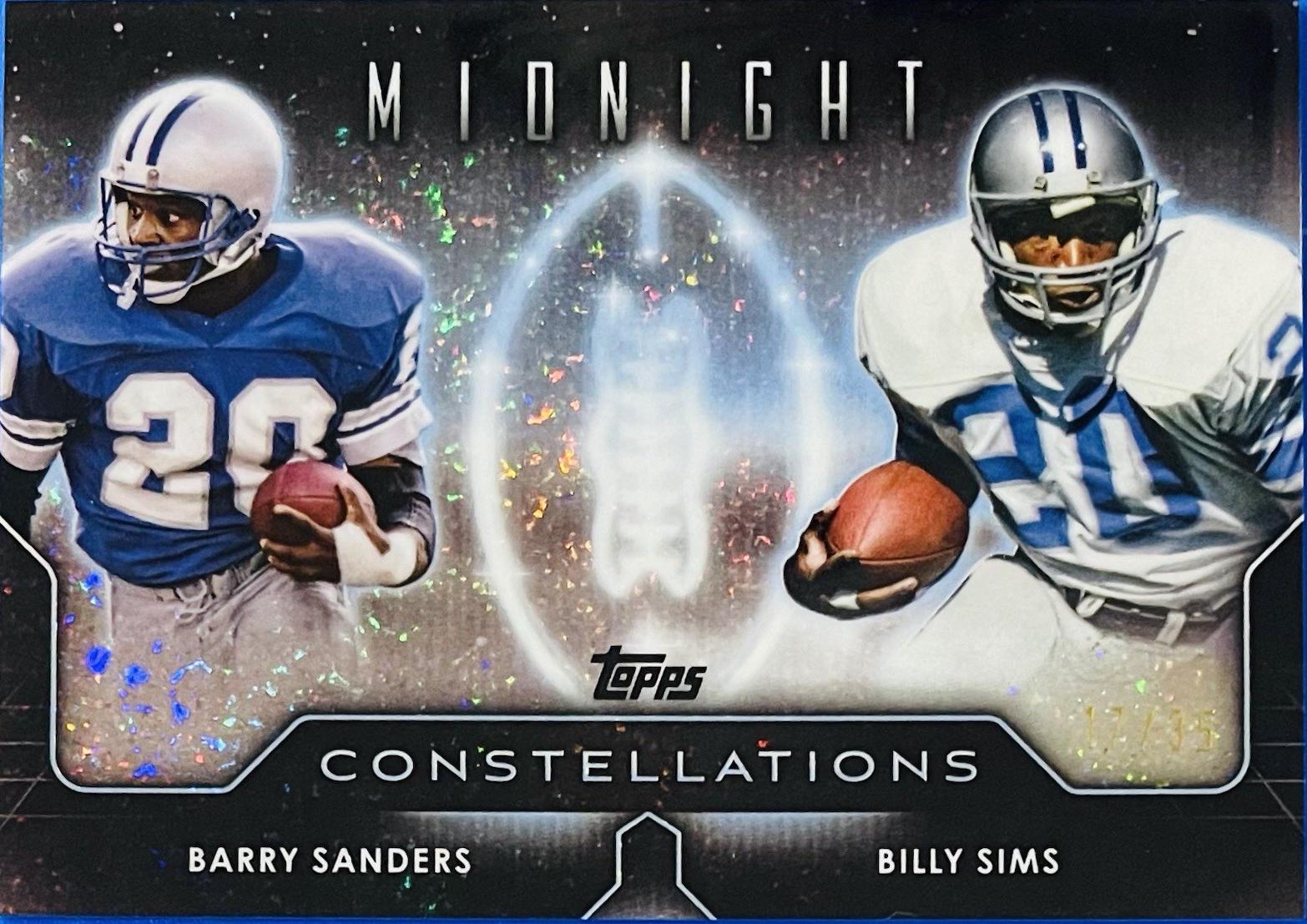 Barry Sanders / Billy Sims [Winter Solstice] #C-7