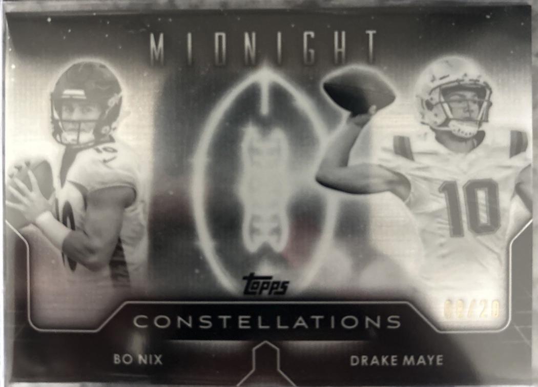 Drake Maye / Bo Nix [Equinox] #C-21