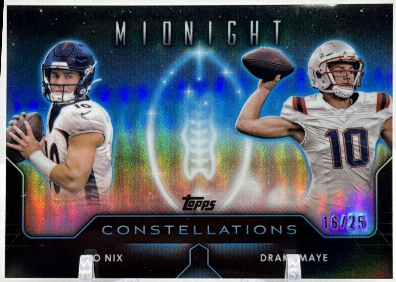 Drake Maye / Bo Nix [Moonrise] #C-21