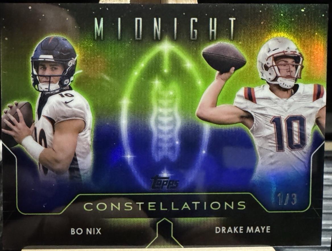 Drake Maye / Bo Nix [Witching Hour] #C-21