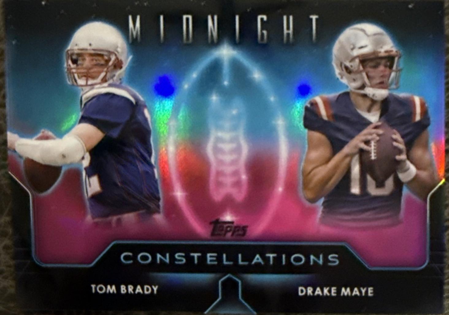 Drake Maye / Tom Brady #C-12