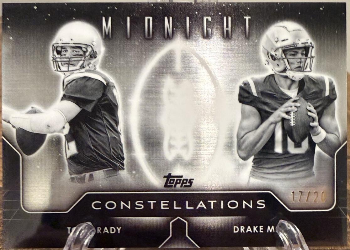 Drake Maye / Tom Brady [Equinox] #C-12