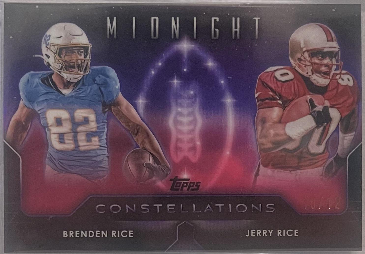 Jerry Rice / Brenden Rice [Midnight] #C-11