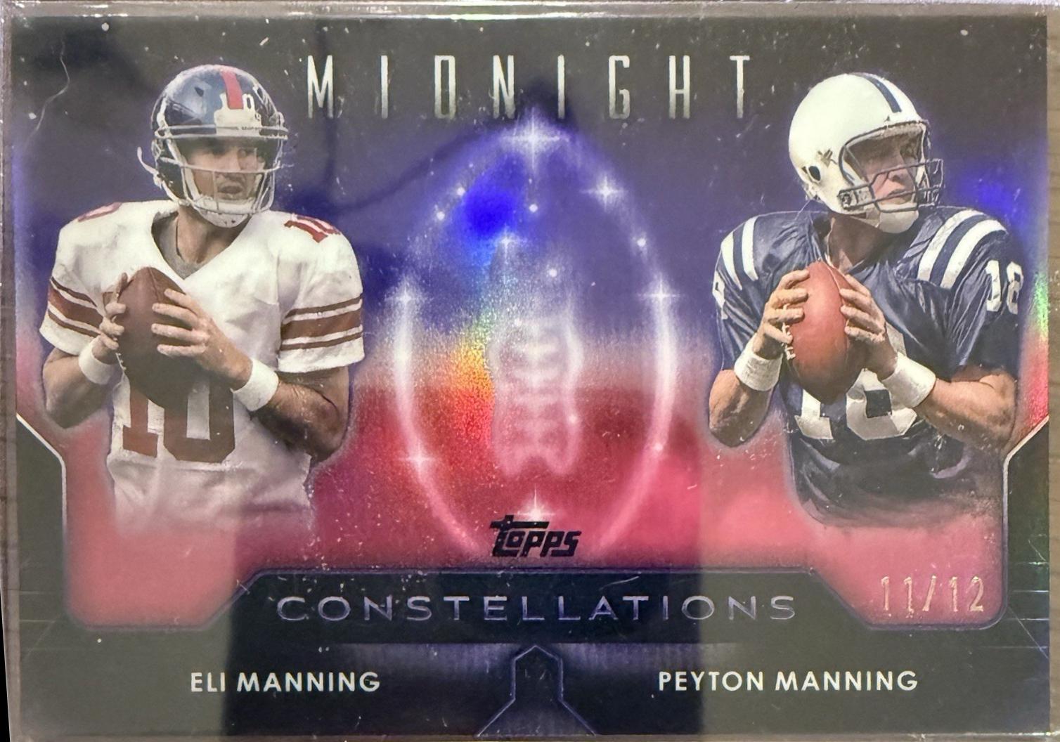 Peyton Manning / Eli Manning [Midnight] #C-22