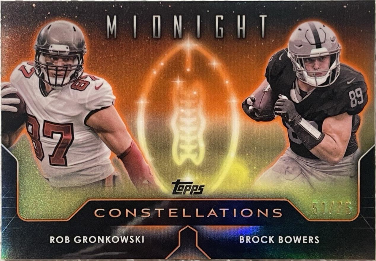 Rob Gronkowski / Brock Bowers [Dusk] #C-16