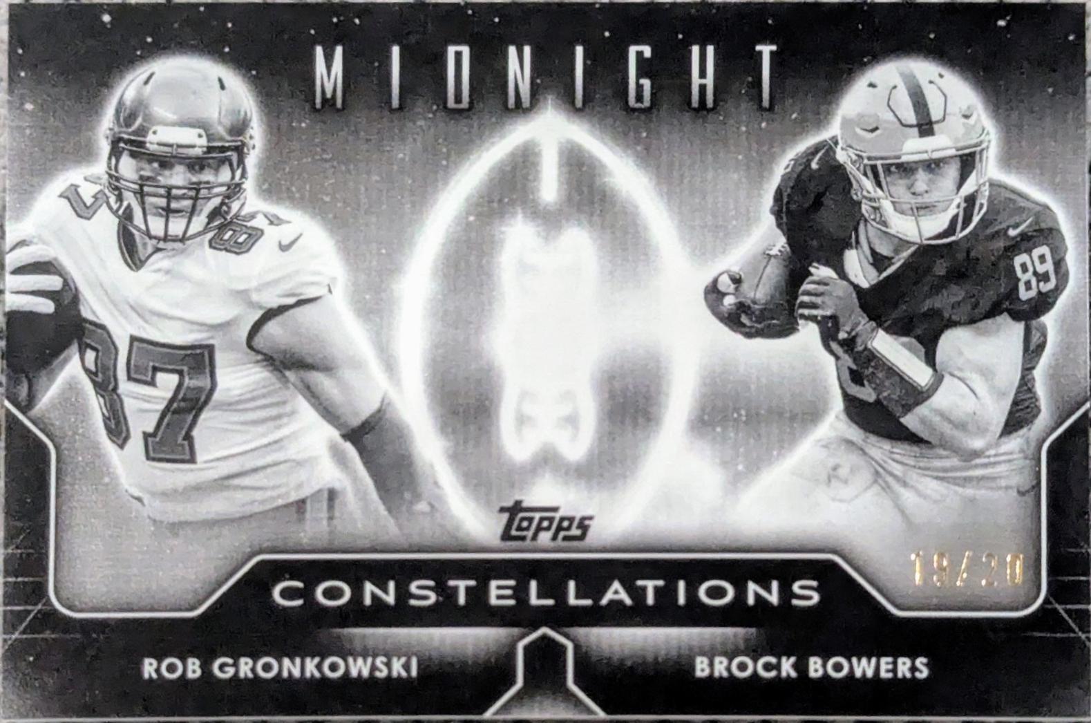 Rob Gronkowski / Brock Bowers [Equinox] #C-16