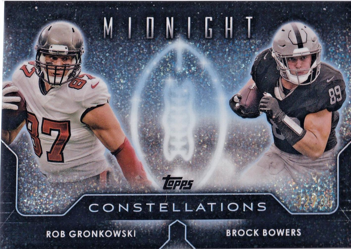 Rob Gronkowski / Brock Bowers [Winter Solstice] #C-16