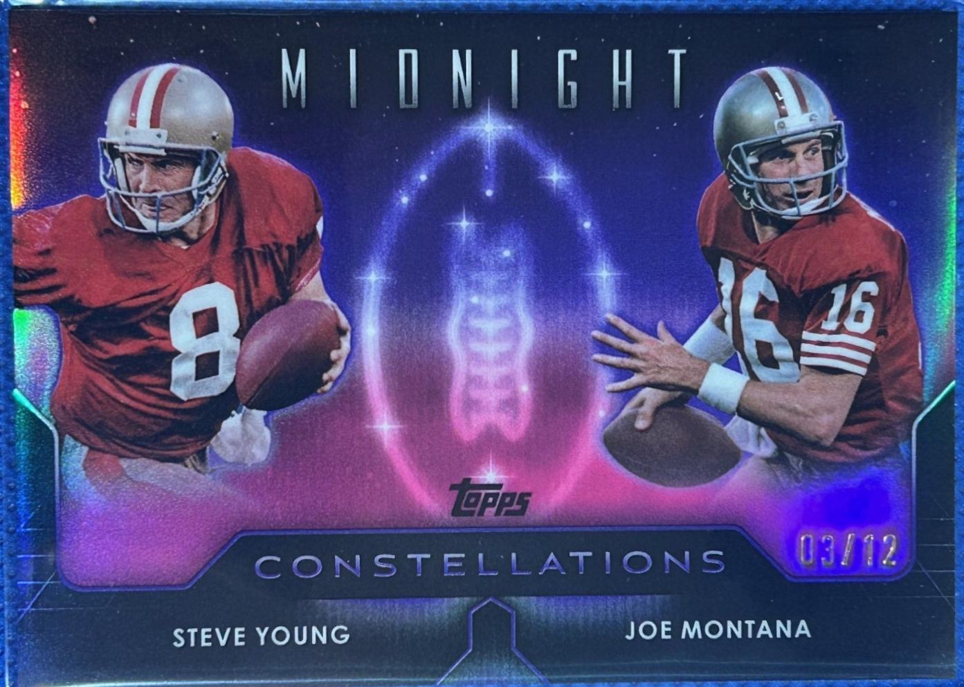 Steve Young / Joe Montana [Midnight] #C-19