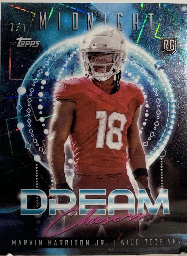 Marvin Harrison Jr. [Black Light] #DC-5