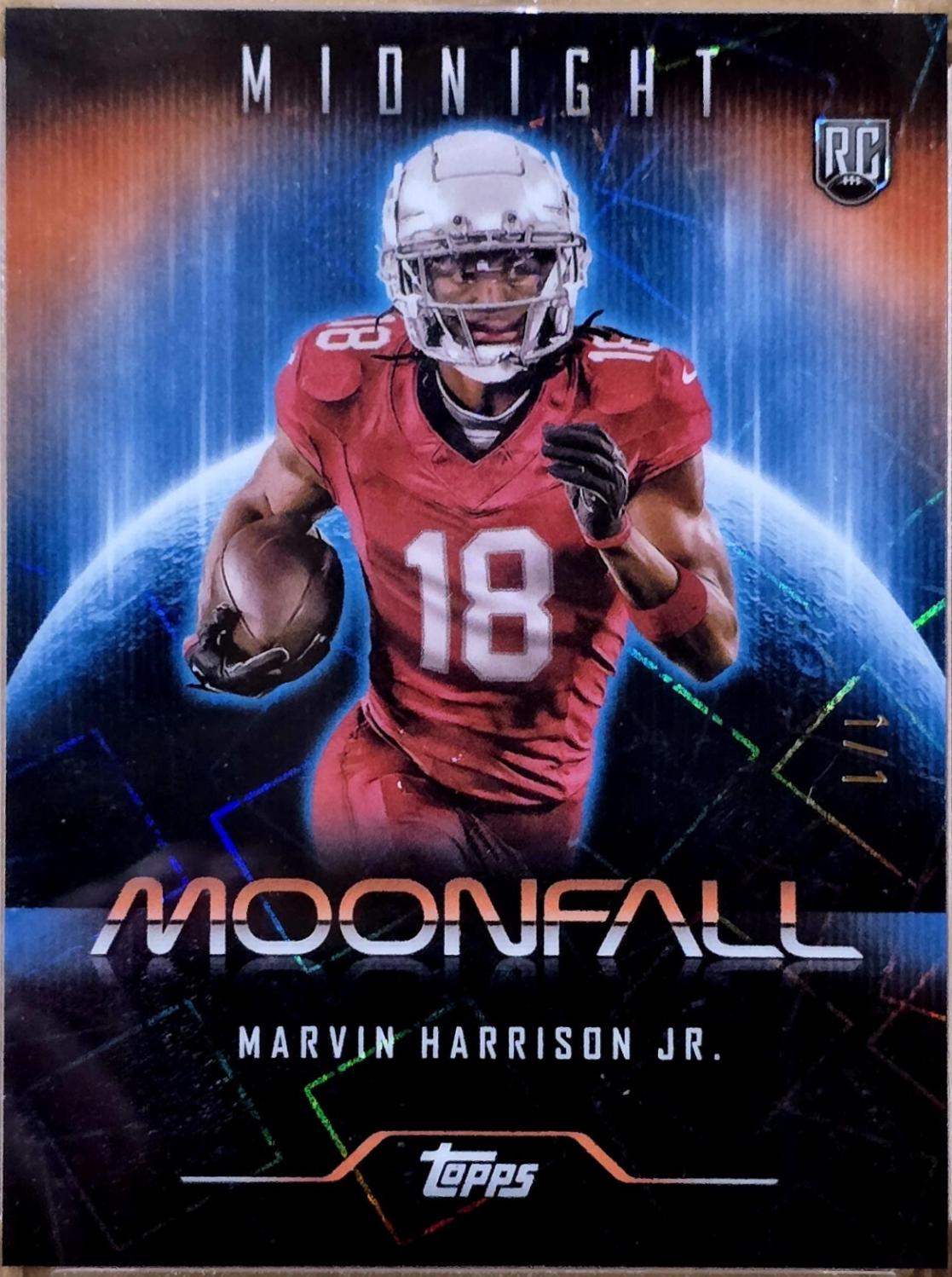 Marvin Harrison Jr. [Black Light] #M-14