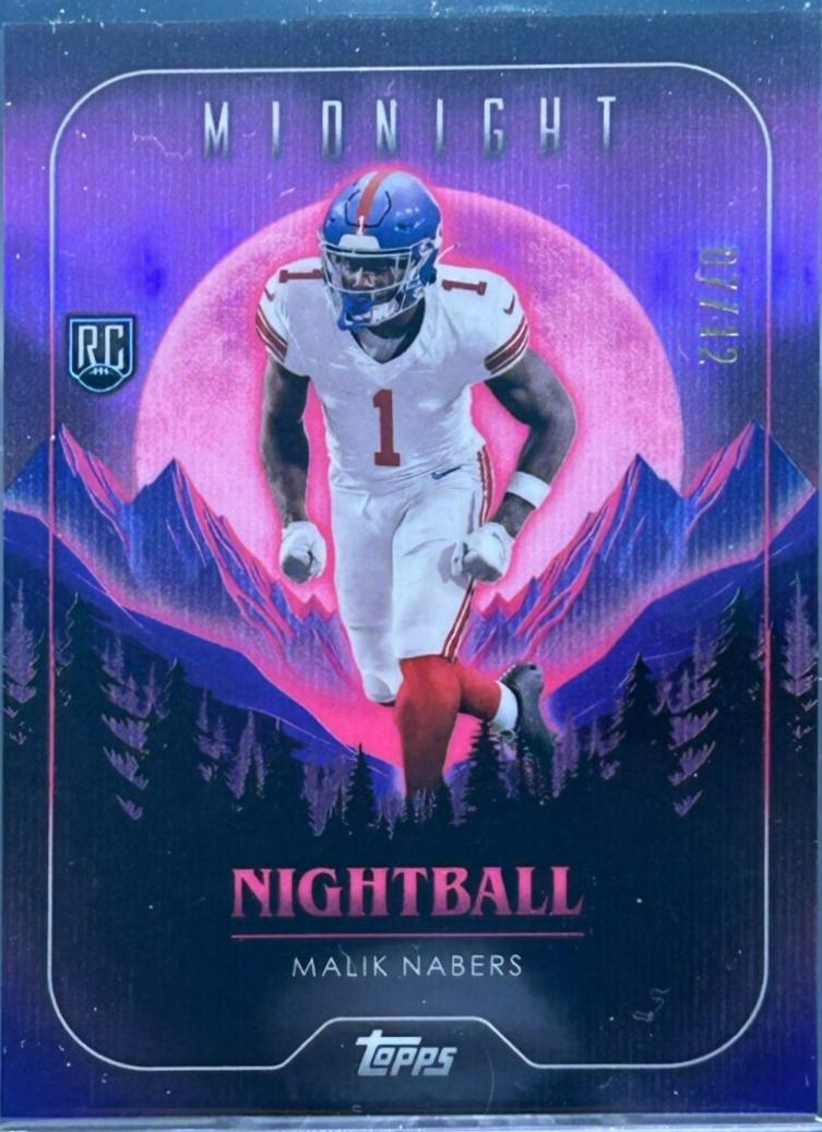 Malik Nabers [Midnight] #NB-6