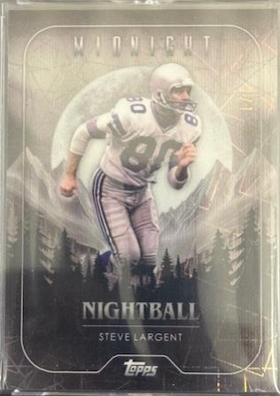 Steve Largent [Black Light] #NB-24