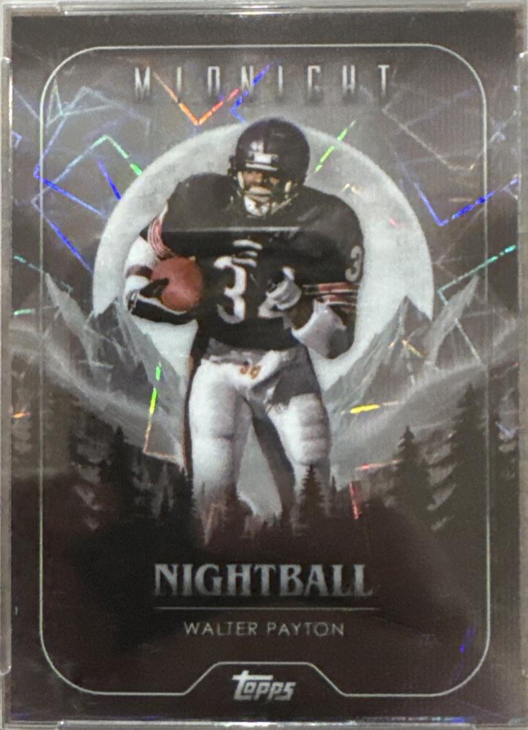 Walter Payton [Black Light] #NB-25