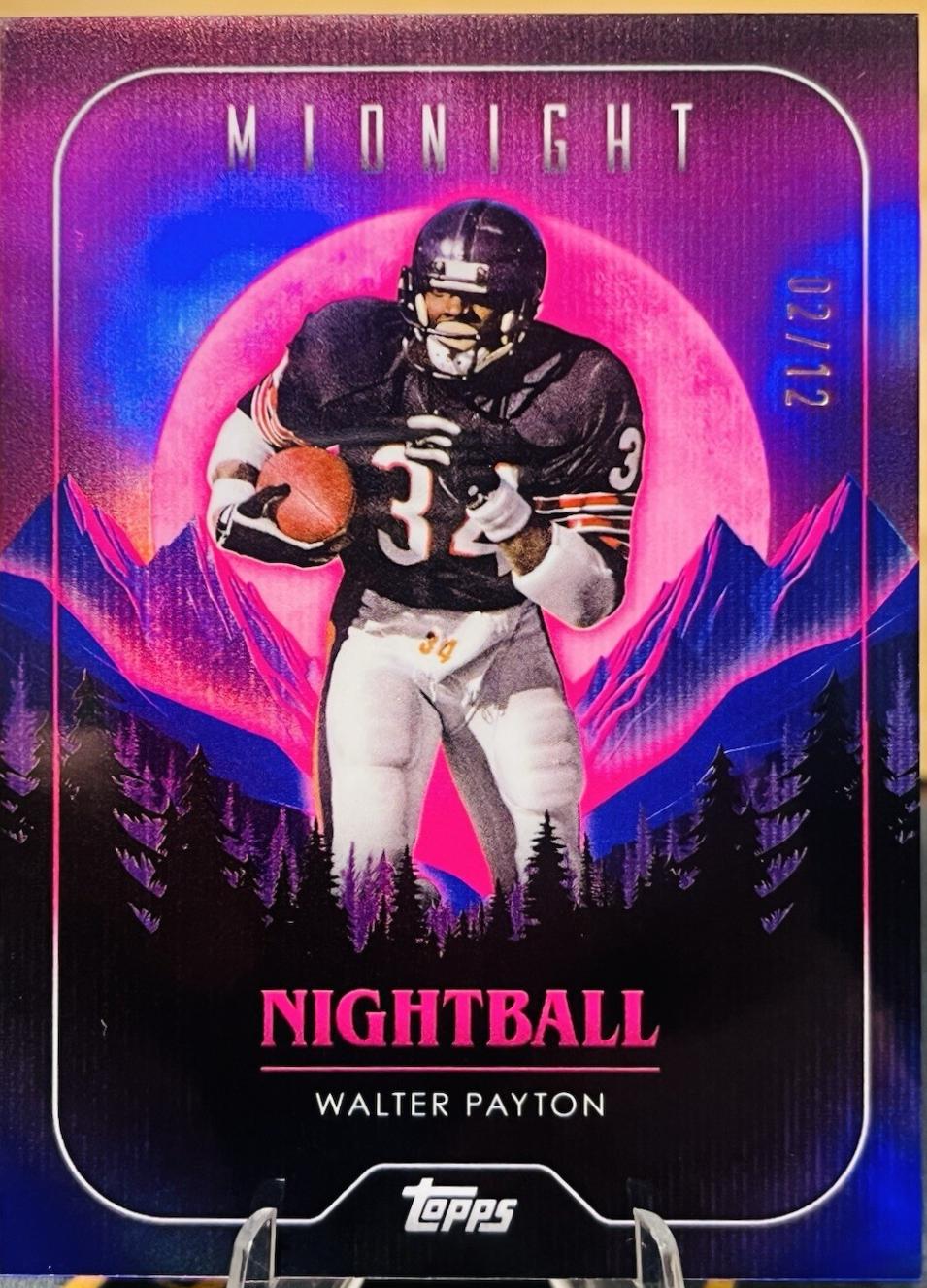 Walter Payton [Midnight] #NB-25