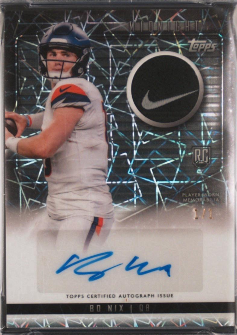 Bo Nix [Black Light] #RJA-BN