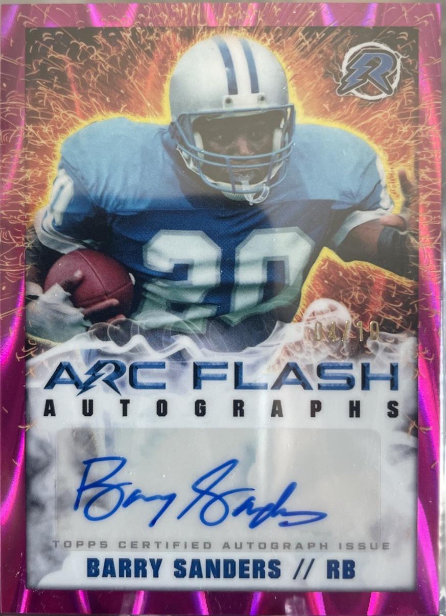 Barry Sanders [Pink Power Surge] #AFA-BSA