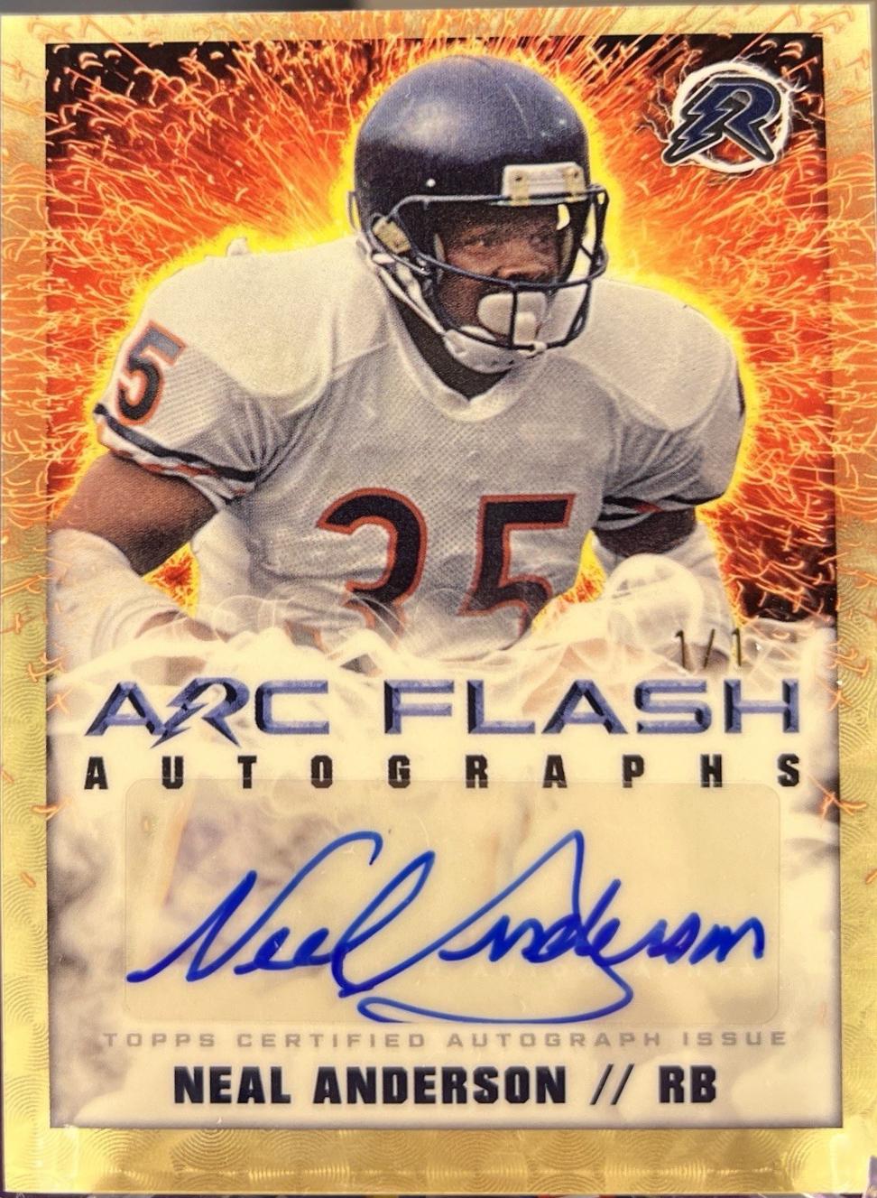 Neal Anderson [Superfractor] #AFA-NA